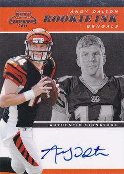 2011 Playoff Contenders - Rookie Ink #16 Andy Dalton Front