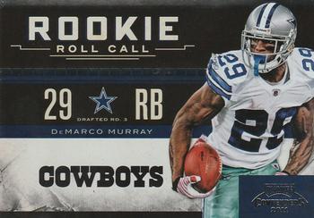 2011 Playoff Contenders - Rookie Roll Call #6 DeMarco Murray Front