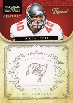 2011 Playoff National Treasures - Century Gold #179 Mike Alstott Front