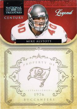 2011 Playoff National Treasures - Century Silver #179 Mike Alstott Front