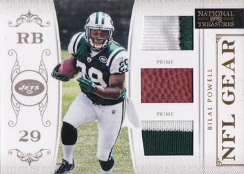 2011 Playoff National Treasures - NFL Gear Combos Prime #5 Bilal Powell Front