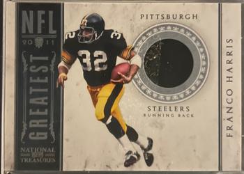 2011 Playoff National Treasures - NFL Greatest Materials #10 Franco Harris Front