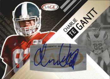 2011 SAGE - Autographs Silver #A-11 Charlie Gantt Front