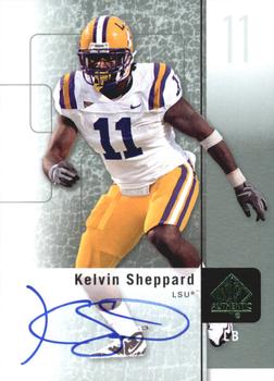2011 SP Authentic - Autographs #32 Kelvin Sheppard Front