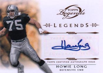 2011 Topps Gridiron Legends - Autographs #LA-HL Howie Long Front