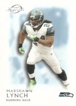 2011 Topps Gridiron Legends - Blue #134 Marshawn Lynch Front