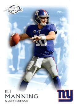2011 Topps Gridiron Legends - Blue #55 Eli Manning Front