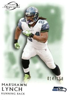 2011 Topps Gridiron Legends - Green #134 Marshawn Lynch Front