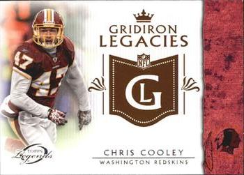 2011 Topps Gridiron Legends - Gridiron Legacies #GL-CC Chris Cooley Front