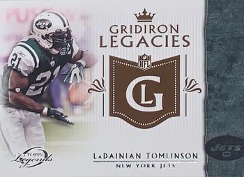 2011 Topps Gridiron Legends - Gridiron Legacies #GL-LT LaDainian Tomlinson Front