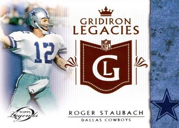 2011 Topps Gridiron Legends - Gridiron Legacies #GL-RS Roger Staubach Front