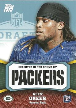 2011 Topps Rising Rookies - Blue #197 Alex Green Front