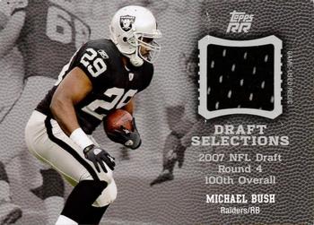 2011 Topps Rising Rookies - Draft Selection Jerseys #DSS-MB Michael Bush Front