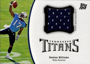 2011 Topps Rising Rookies - Freshman Impressions Jerseys #FIR-DW Damian Williams Front
