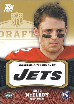 2011 Topps Rising Rookies - Gold #164 Greg McElroy Front
