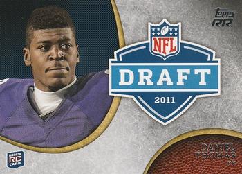 2011 Topps Rising Rookies - NFL Draft #DR-DT Daniel Thomas Front