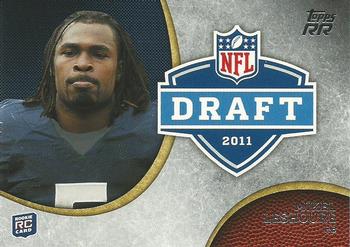 2011 Topps Rising Rookies - NFL Draft #DR-ML Mikel Leshoure Front