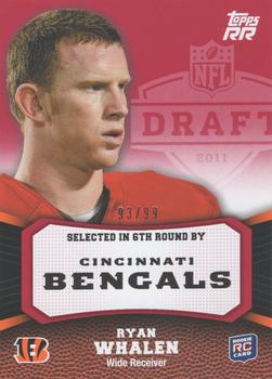 2011 Topps Rising Rookies - Red #195 Ryan Whalen Front
