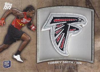 2011 Topps Rising Rookies - Rookie Team Patches #RTP-TS Torrey Smith Front