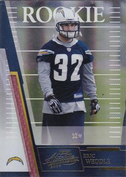 2007 Playoff Absolute Memorabilia #167 Eric Weddle Front