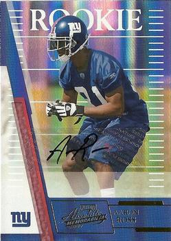 2007 Playoff Absolute Memorabilia #201 Aaron Ross Front