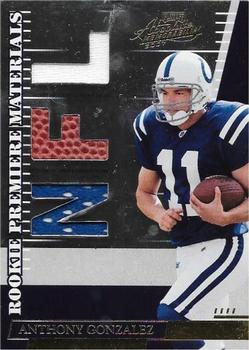2007 Playoff Absolute Memorabilia #263 Anthony Gonzalez Front