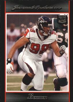 2007 Bowman #177 Jamaal Anderson Front