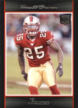 2007 Bowman #275 Tarell Brown Front