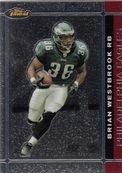 2007 Finest #27 Brian Westbrook Front