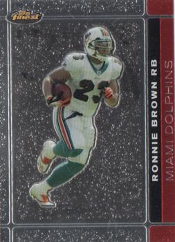 2007 Finest #39 Ronnie Brown Front