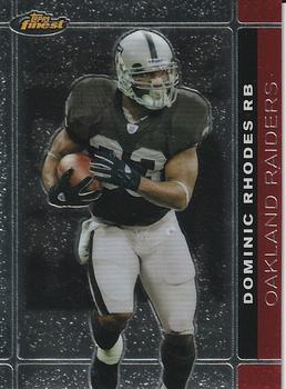2007 Finest #46 Dominic Rhodes Front