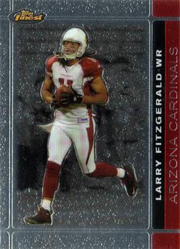 2007 Finest #71 Larry Fitzgerald Front
