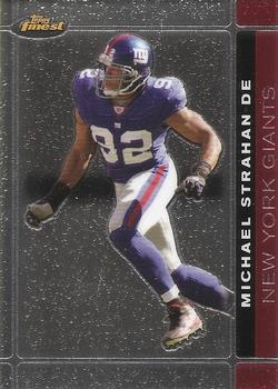 2007 Finest #96 Michael Strahan Front