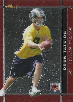 2007 Finest #110 Drew Tate Front