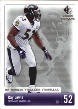 2007 SP Rookie Threads #10 Ray Lewis Front