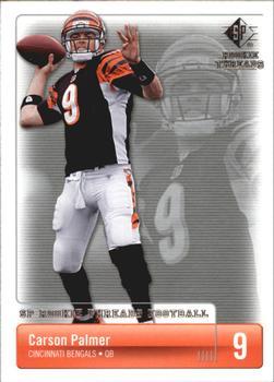 2007 SP Rookie Threads #23 Carson Palmer Front