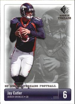 2007 SP Rookie Threads #33 Jay Cutler Front