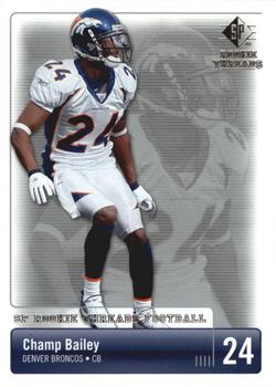 2007 SP Rookie Threads #34 Champ Bailey Front