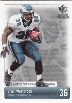 2007 SP Rookie Threads #75 Brian Westbrook Front