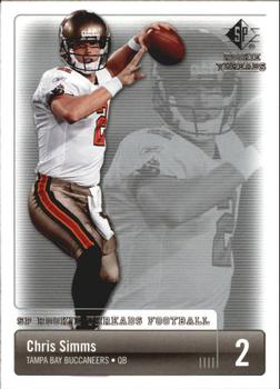2007 SP Rookie Threads #93 Chris Simms Front