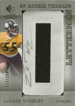 2007 SP Rookie Threads #105 LaMarr Woodley Front
