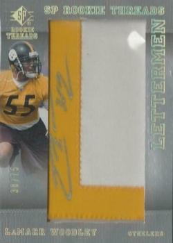 2007 SP Rookie Threads #105 LaMarr Woodley Front