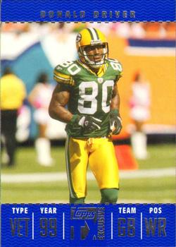 2007 Topps TX Exclusive #63 Donald Driver Front