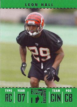 2007 Topps TX Exclusive #112 Leon Hall Front