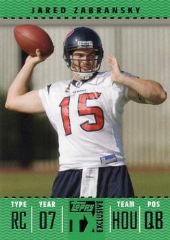2007 Topps TX Exclusive #143 Jared Zabransky Front