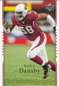 2007 Upper Deck #1 Karlos Dansby Front