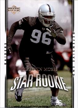 2007 Upper Deck #251 Quentin Moses Front
