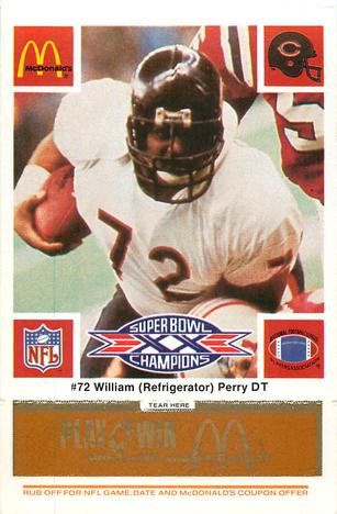William Perry Gallery | Trading Card Database