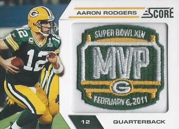 2011 Score - Green Bay Packers Super Bowl XLV #MVP AR Aaron Rodgers Front
