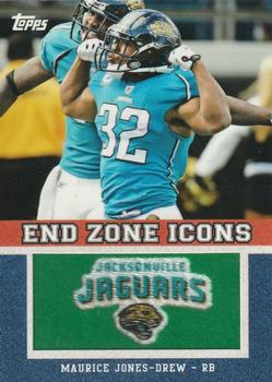 2011 Topps - End Zone Icons Patches #EZI-65 Maurice Jones-Drew Front